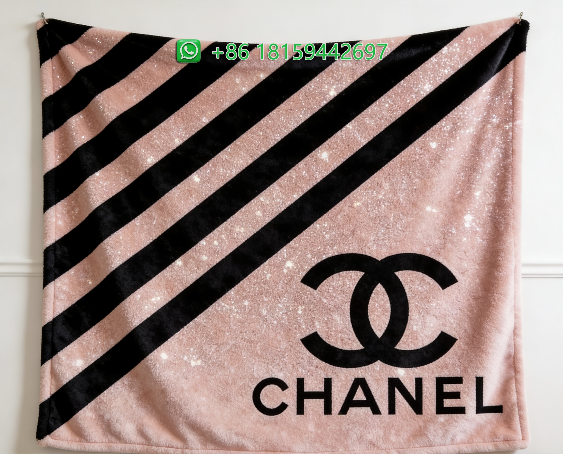 Chanel Throw Blankets